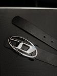 Minimalist D Buckle Black Belt