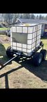 Vagn med IBC tank