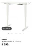 Höj och sänkbart skrivbord Bekant IKEA 