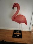 Lysande flamingo-dekoration