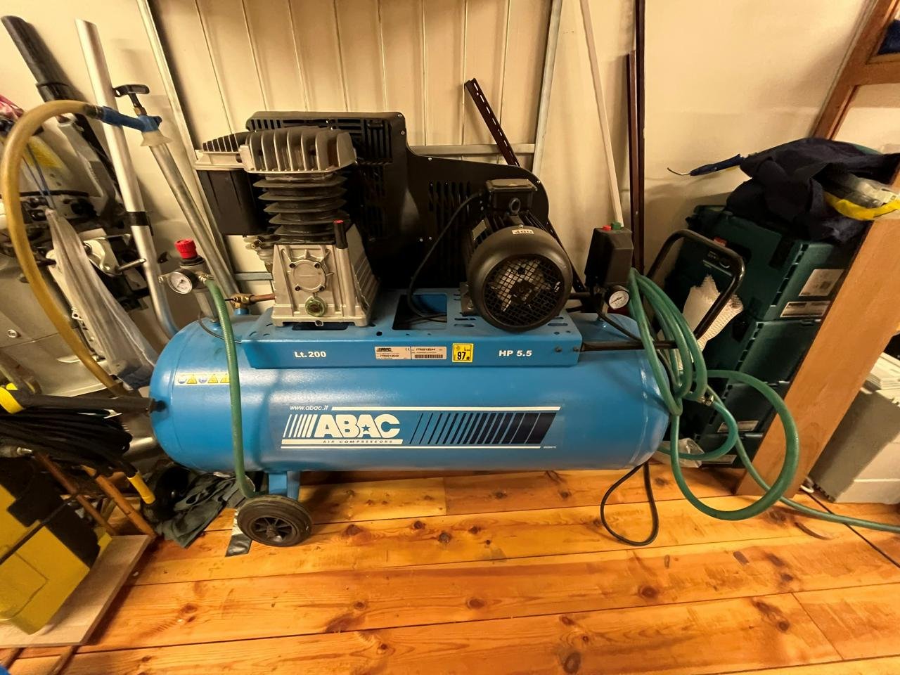 ABAC Kompressor, 3fas, 5,5hp