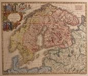 Karta från tidigt 1700-tal
