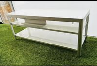 TV Bank(Almost New, glass top)