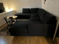 Fräsch hörnsoffa med divan
