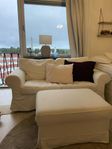 Ektorp Soffa + Fotpall