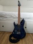 Vänsterhänt elgitarr Ibanez med förstärkare 