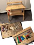 Melissa & Doug Arbetsbänk i Trä inkl plattor och skruv. 
