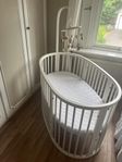 Stokke sleepi spjälsäng/växarsäng 
