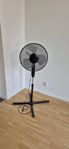 golvfläkt, svart, Power 40 W