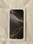 iPhone 16 Pro Max 256 GB Natural Titanium – Helt ny oöppn