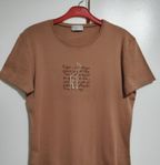 EDEIS brun t-shirt