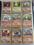 Pokemonkort - Gammal samling - 202st