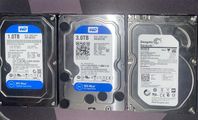 Hårddiskar 1-3 TB