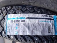 Nya vinterdäck/dubbdäck Hebe 650 släp. Passar fler släp
