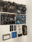 B85, kylare + CPU