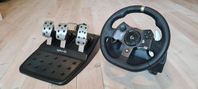 Logitech G920 ratt och pedaler