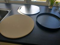 Helt Nytt Pizzasten, Pizzaplåtar och Pizzaform