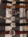 6 vintage klocka 
