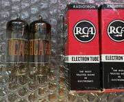 RÖR/NOS 12AU7/ECC82 12BH7A EL34 6L6GC 6550