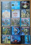 Iron Maiden liten cd-samling (16 st)