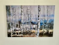 Canvastavla 75 x 50 cm. Finns vid Ljusterö torg