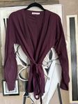 kofta tröja Indiska vinröd burgundy 