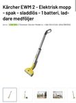 Elektrisk sladdlös mopp