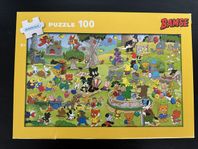 Bamse pussel - 100 bitar - Kärnan - komplett