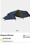 BERGANS Vandringstält 3 pers