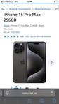 iPhone 15 PRO Max helt ny i förpackning