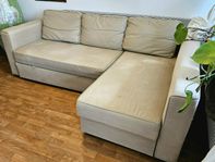 Beige Bäddsoffa i fint skick!
