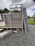 Hundgård galler gallersektioner förrådssektioner