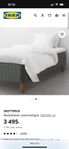 Säng IKEA Skotterud + Tustna bäddmadrass