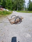 mjölkkärra, dragvagn