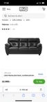 3-sits soffa ( 2 stycken)