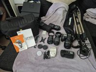 Nikon D7100 med tillbehör