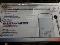 Varmvattenberedare för gasol