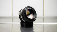 Nikon 50mm 1.4 ai-S (olja på bländaren)