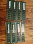 Server RAM 8x 4GB DDR3 ECC (32GB totalt)
