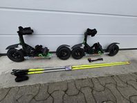 Rullskidor med lufthjul för grus o asfalt Skike V9 Tour 200