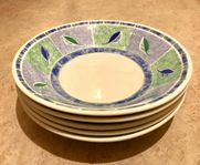 DJUPA TALLRIKAR - CHURCHILL - Made in Staffordshire