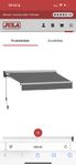Jula Terrassmarkis 3,6x2,5 m