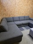 U/L soffa Nevada Mio med nackstöd