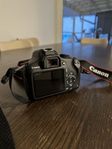 Canon EOS 1200D systemkamera + 18–55mm objektiv