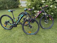 2 st 27,5 tum Mountainbikes till tjejer