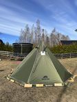 MCETO tält med kamin