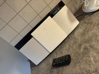 HC200 - Micro-Stereoanläggning, Svart/Vit - 20W, 1-väg, FM