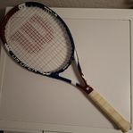 Wilson U.S. OPEN tennisracket Rött vitt blått kvalitetsrac