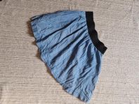 Kort kjol denim