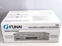 Oanvänd VHS-bandspelare FUNAI 31A-850 Video